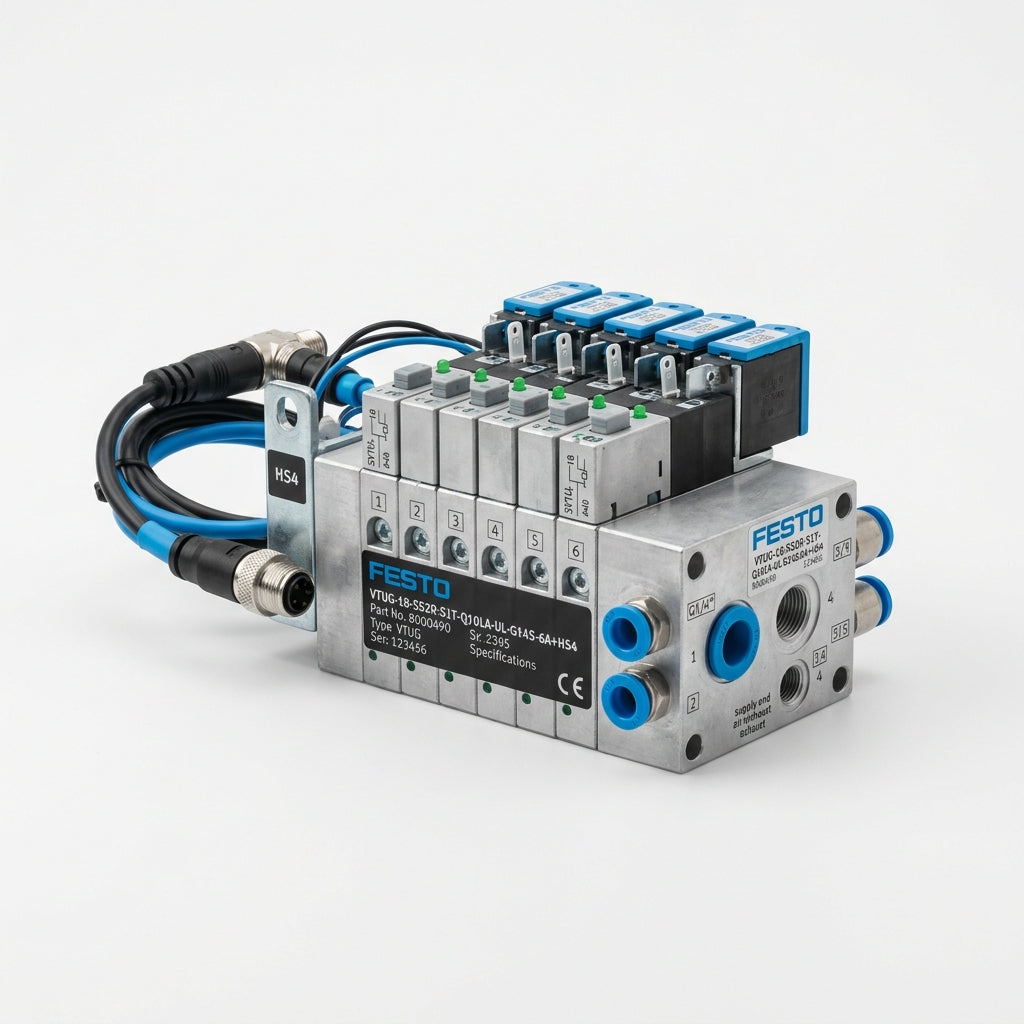 FESTO VTUG-18-SS2R-S1T-Q10LA-UL-G14S-6A+HS4