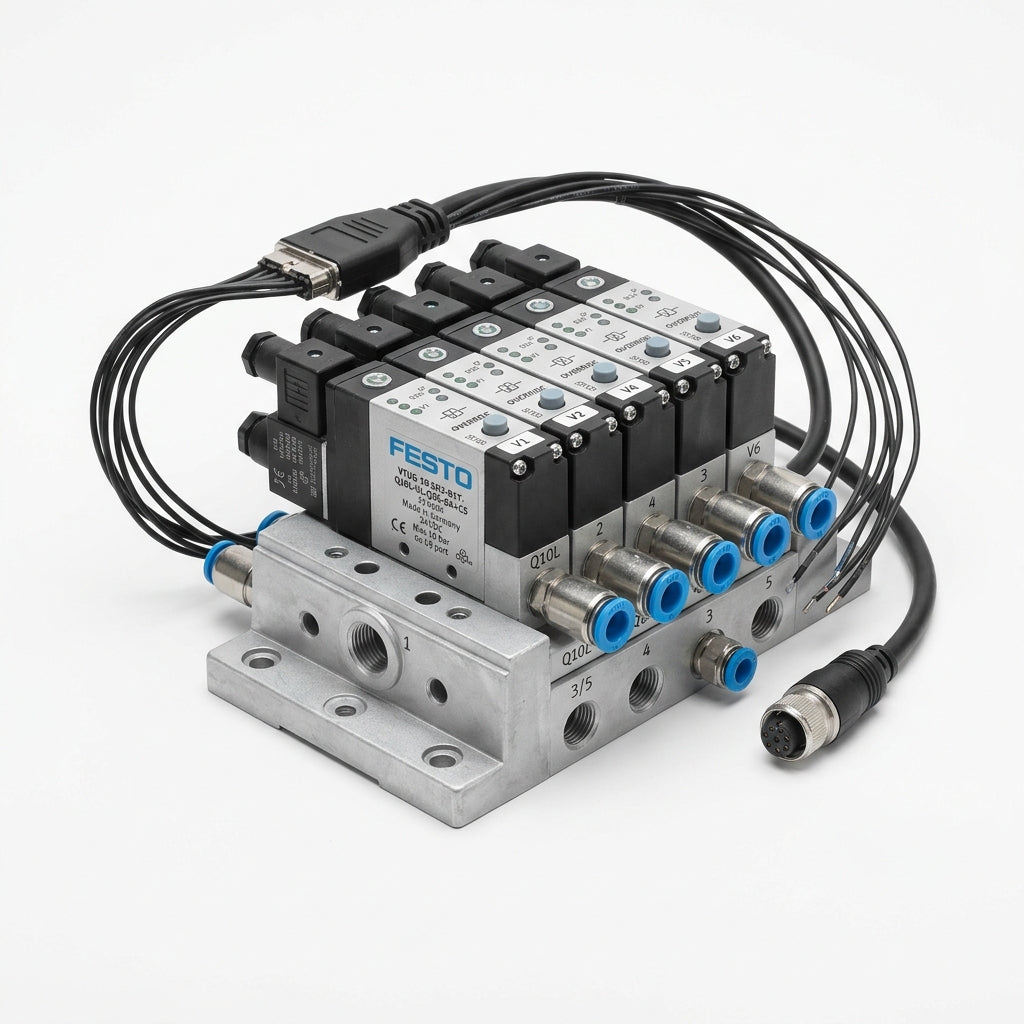 FESTO VTUG-18-SH2-B1T-Q10L-UL-Q8S-6A+C5