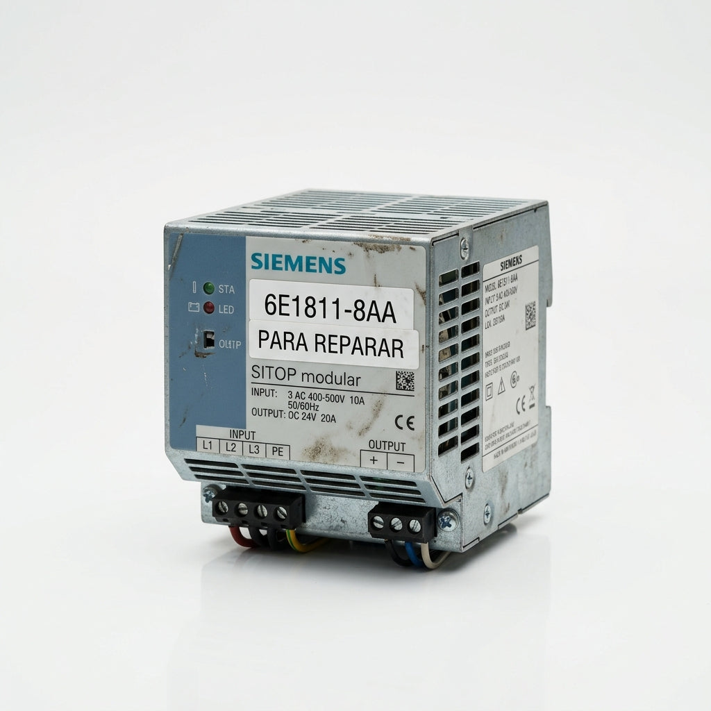 SIEMENS 6E1811-8AA PARA REPARAR