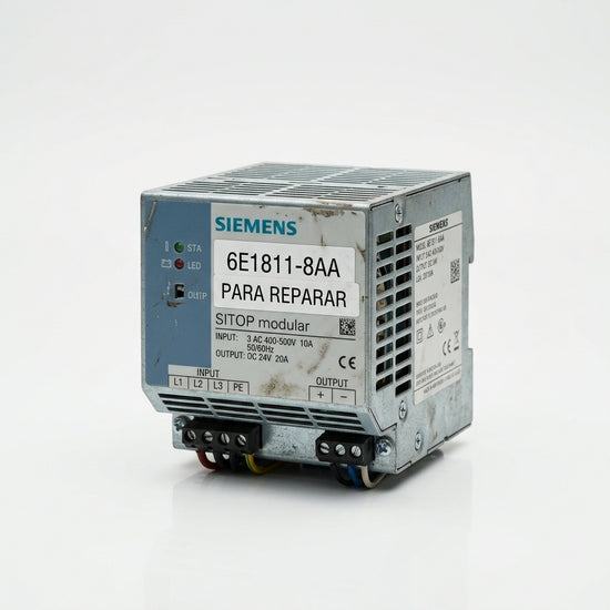 SIEMENS 6E1811-8AA PARA REPARAR