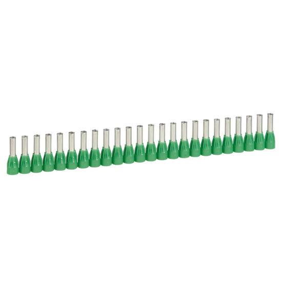 TERMINAL EN PUNTA 10AWG VERDE 6mm2