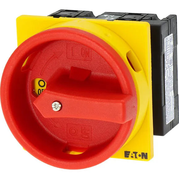 T3-1-102/EA/SVB Interruptor CAM principal Maneta roja 2P 32A empotrar IP65.