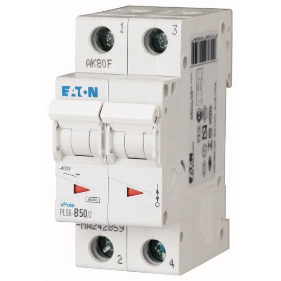PLS6-C50/2-MW Xpole Interruptor termomagnético (ITM) 2P 50A 6kA Curva C