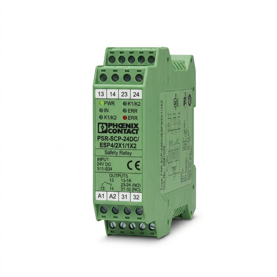 Phoenix Contact Psr-scp-24dc/esp4/2x1/1x2 Relevador de seguridad