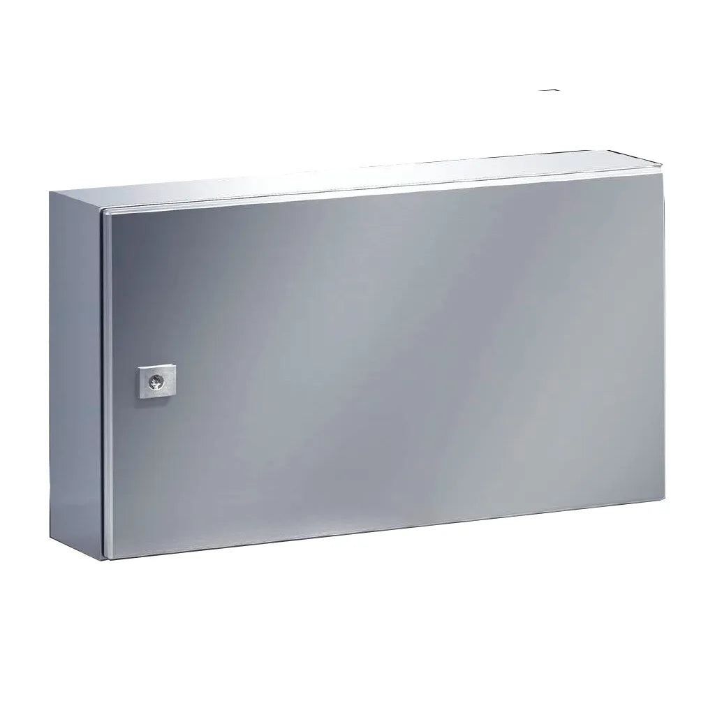 AE Gabinete mural de acero inoxidable AISI304 1P 380Hx600Wx210Dmm IP66 NEMA 4X