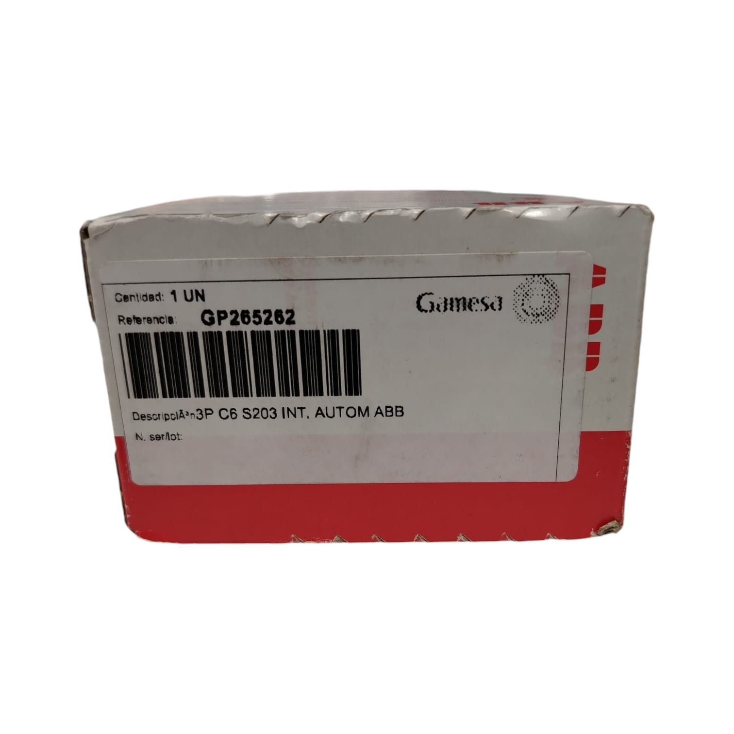 ABB	2CDS 253 001 R0064/S 203-C6 Interruptor termomagnético