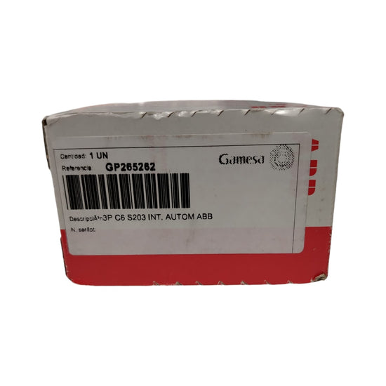 ABB	2CDS 253 001 R0064/S 203-C6 Interruptor termomagnético