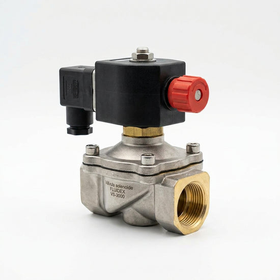 BIND V?lvula Solenoide De 3/4 En 24 Dc Nc Bronce Q2bbc06
