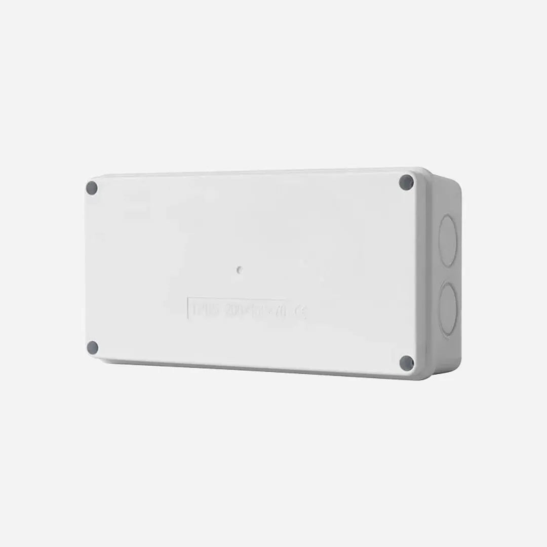 Caja estanca c/lat. lisos 8/28 100mmHX200mmWX70mmD Plastico ABS IP65