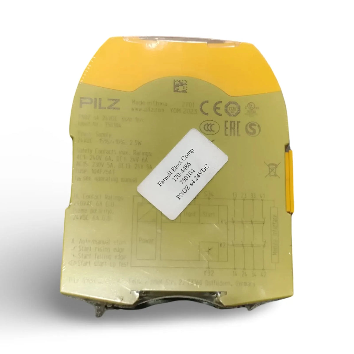 PILZ PN0Z S4 24VDC 3N/O 1N/C