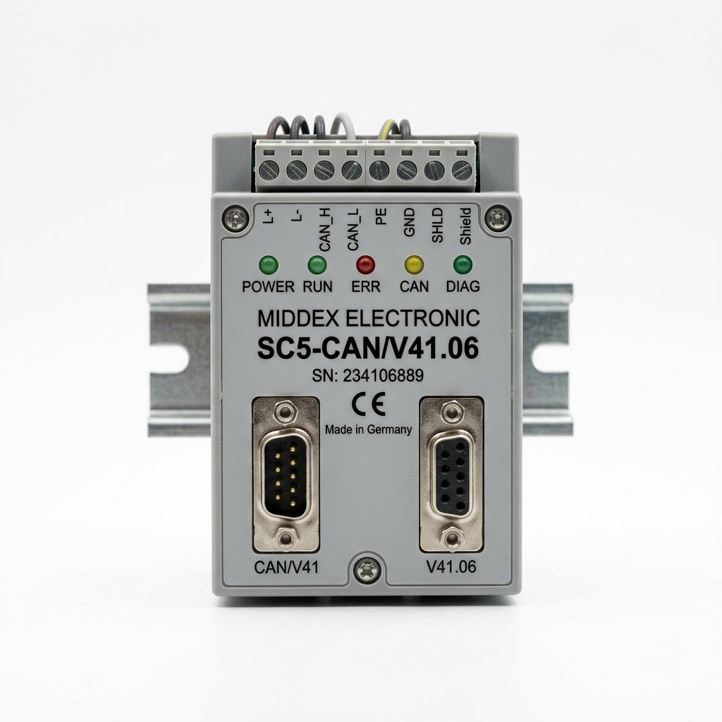 MIDDEX ELECTRONIC	SC5-CAN/V41.06 CONTROLADOR DE POSICIÓN