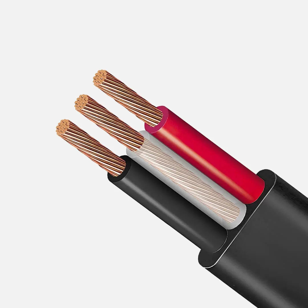 CABLE TRIF PLANO P/BOM SUMERG 600V 3×2