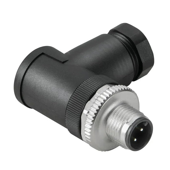 SAISW-4/7 Conector macho acodado M12 4P PG7 Codigo A IP67