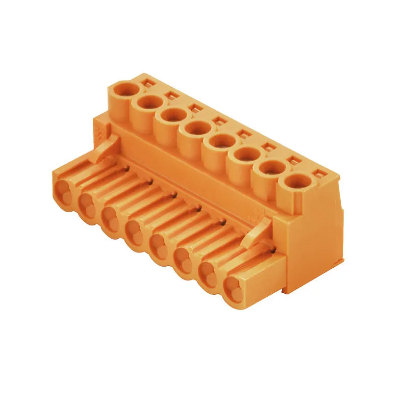BLZP 5.00HC/06/180 SN OR BX Conector hembra para PCB 6P Paso 5mm 180° Naranja