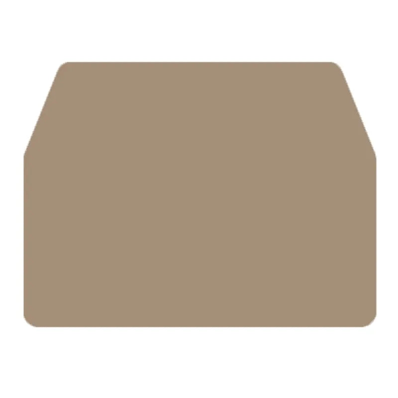 WAP WDU1.5/R3.5 Tapa final para clema WDK/WDU/WPE 1.5/R3.5 Color beige