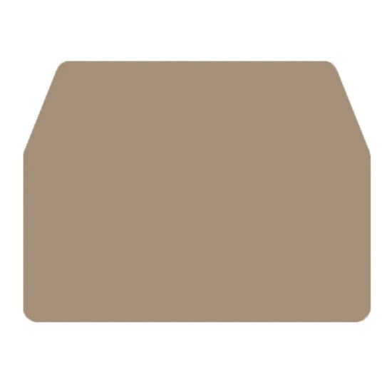 WAP WDU1.5/R3.5 Tapa final para clema WDK/WDU/WPE 1.5/R3.5 Color beige