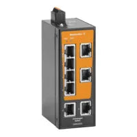 IE-SW-BLB-08-8TX Fast Ethernet Switch no gestionado de 8 puertos RJ45 -40~75°C
