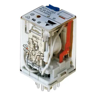 RELE MONOESTABLE 12VCD 8PIN 10A/220VAC