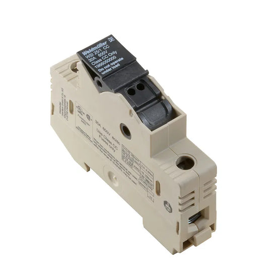 WSI 25/1 CC Portafusible 1 polo brida-tornillo 25mm² 18-4AWG 32A 690VCA