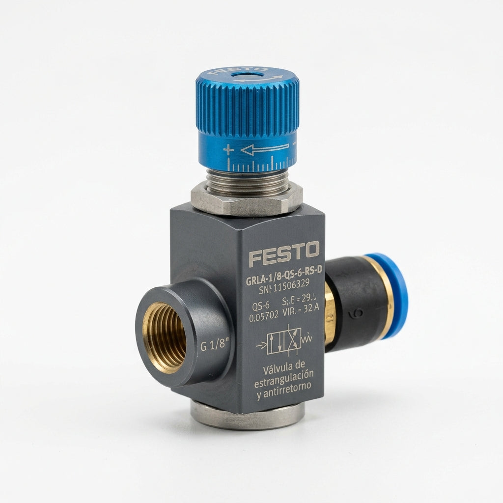 FESTO GRLA-1/8-QS-6-RS-D