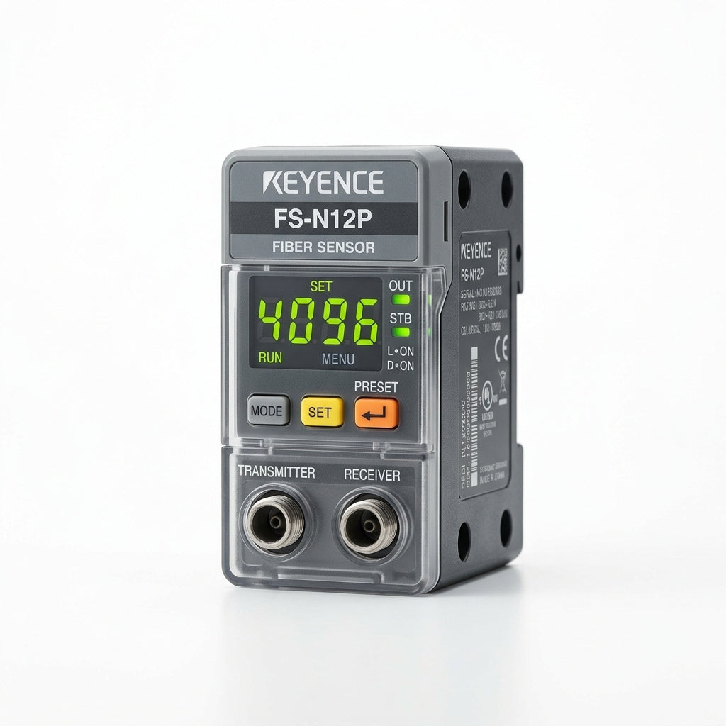 Keyence FS-N12P sensor de fibra digital