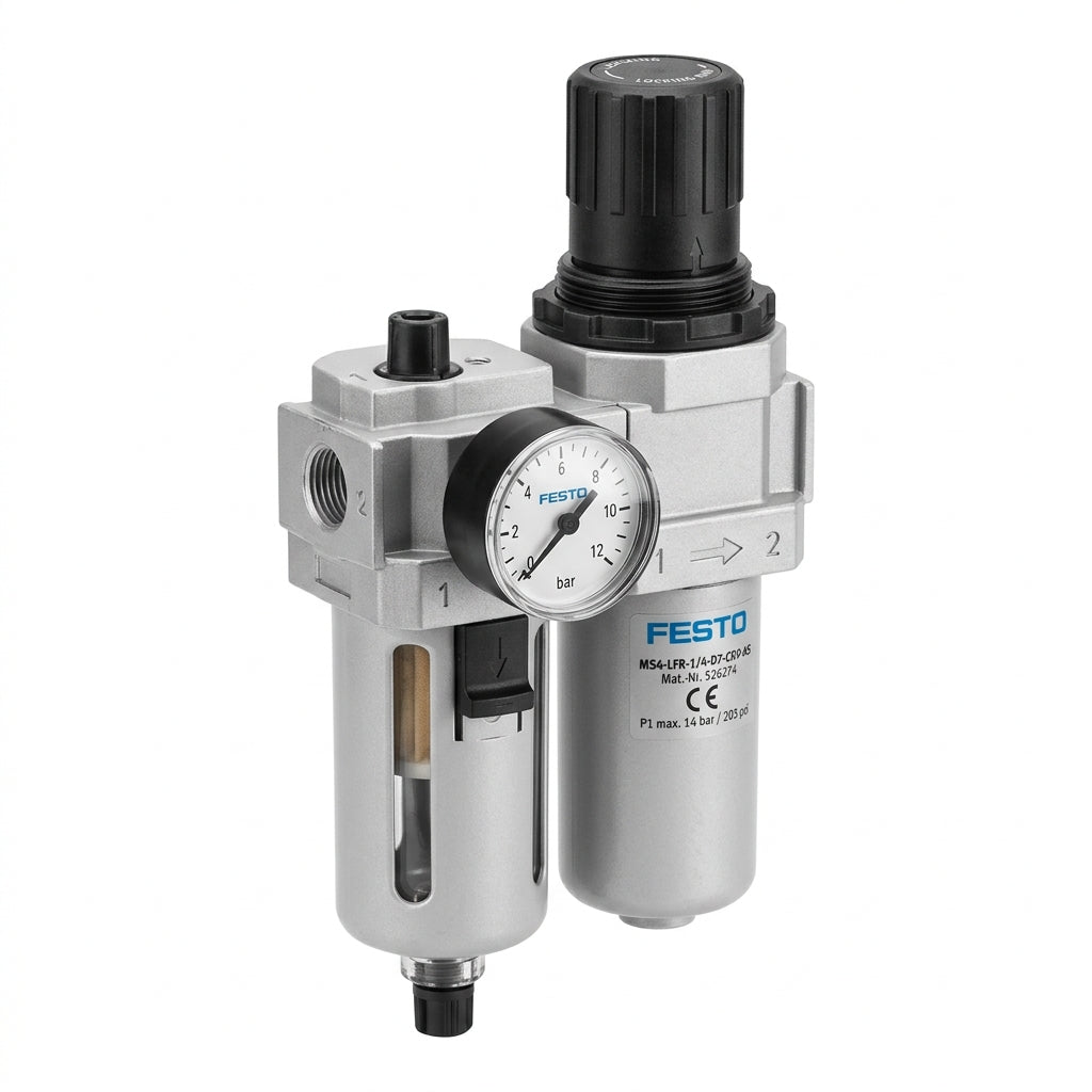 FESTO MS4-LFR-1/4-D7-CRV-AS