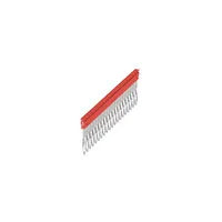 ZQV 2.5N/20 RD Puente enchufable rojo de 20 polos para la Serie-A de 2.5 mm²
