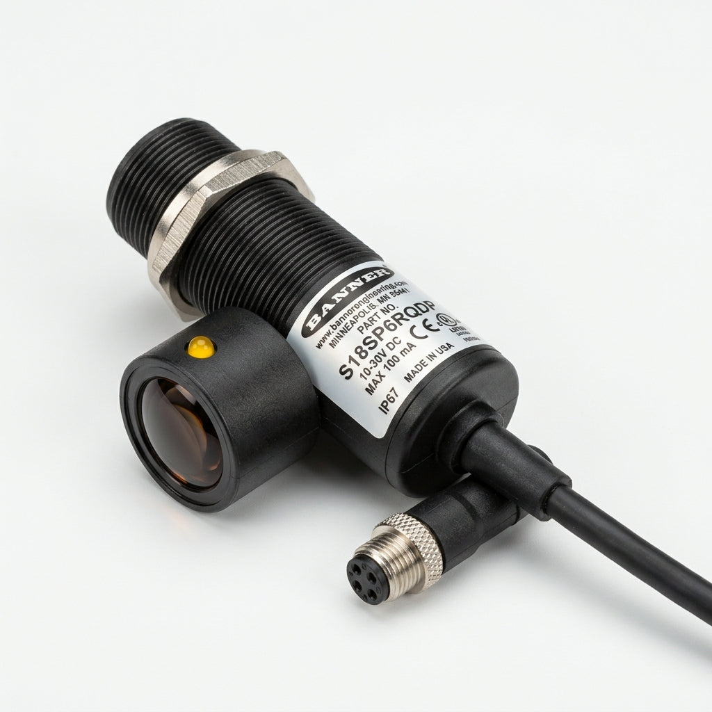 BANNER S18SP6RQDP SENSOR FOTOELECTRICO