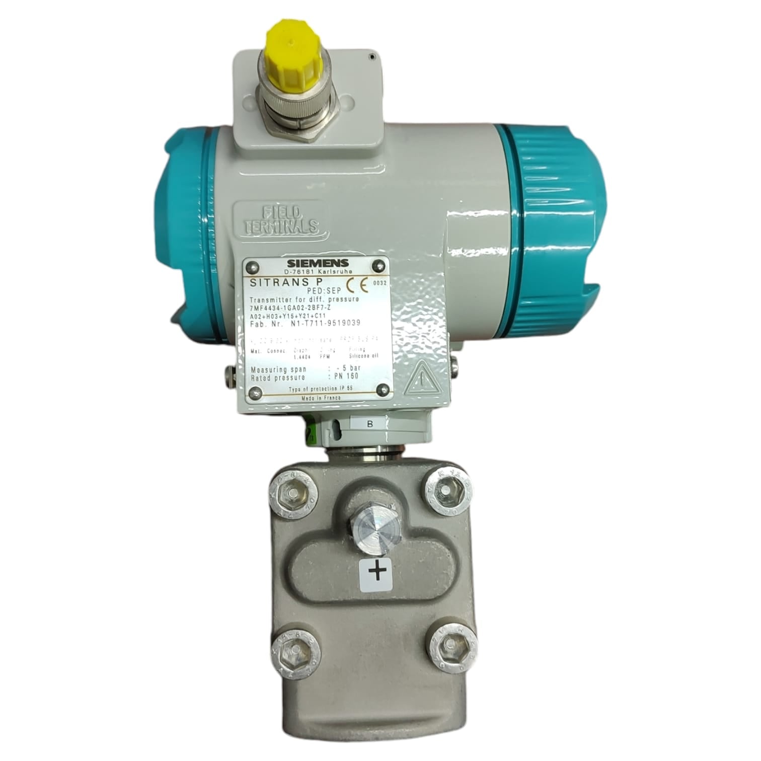 Siemens 7MF4434-1ga02-2bf7-z SITRANS P