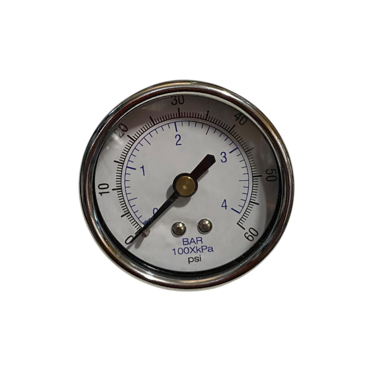 Manómetro ymax GAUGE, 0-60 PSI, 1/4 black