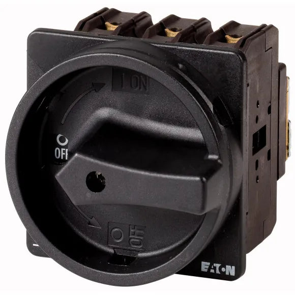 P3-100/EA/SVB-SW/N Interruptor principal Maneta negra 3P+N 100A empotrar IP65.