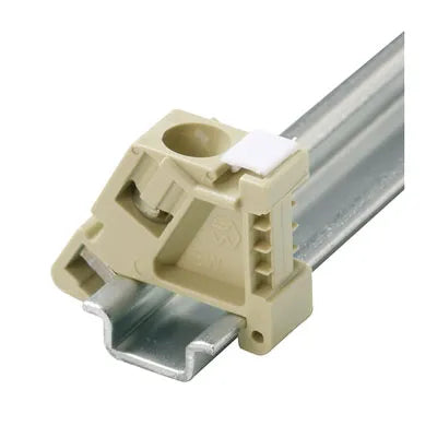EW 15 Tope final para montarse en Riel DIN TS 15 Color beige