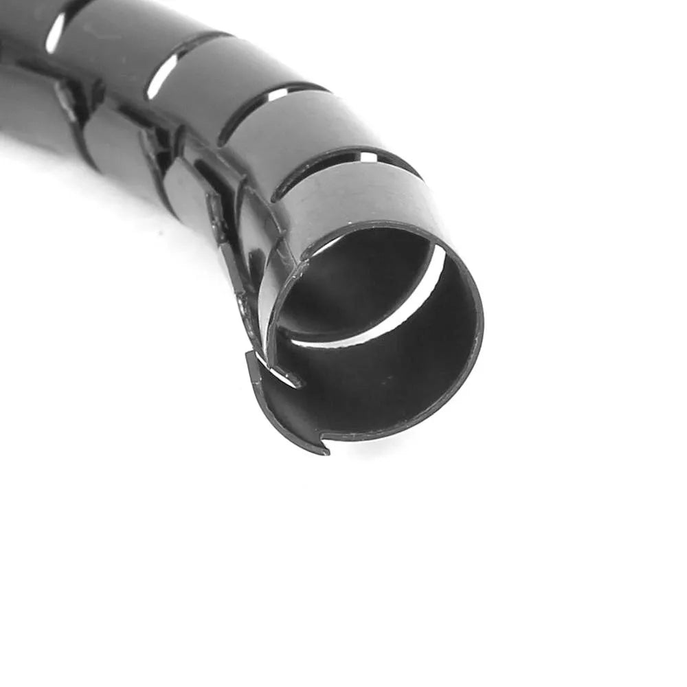 SPF20N Espiral para cableado de 3/4″ Diámetro 20mm Rango 15-100mm 30mt Negro