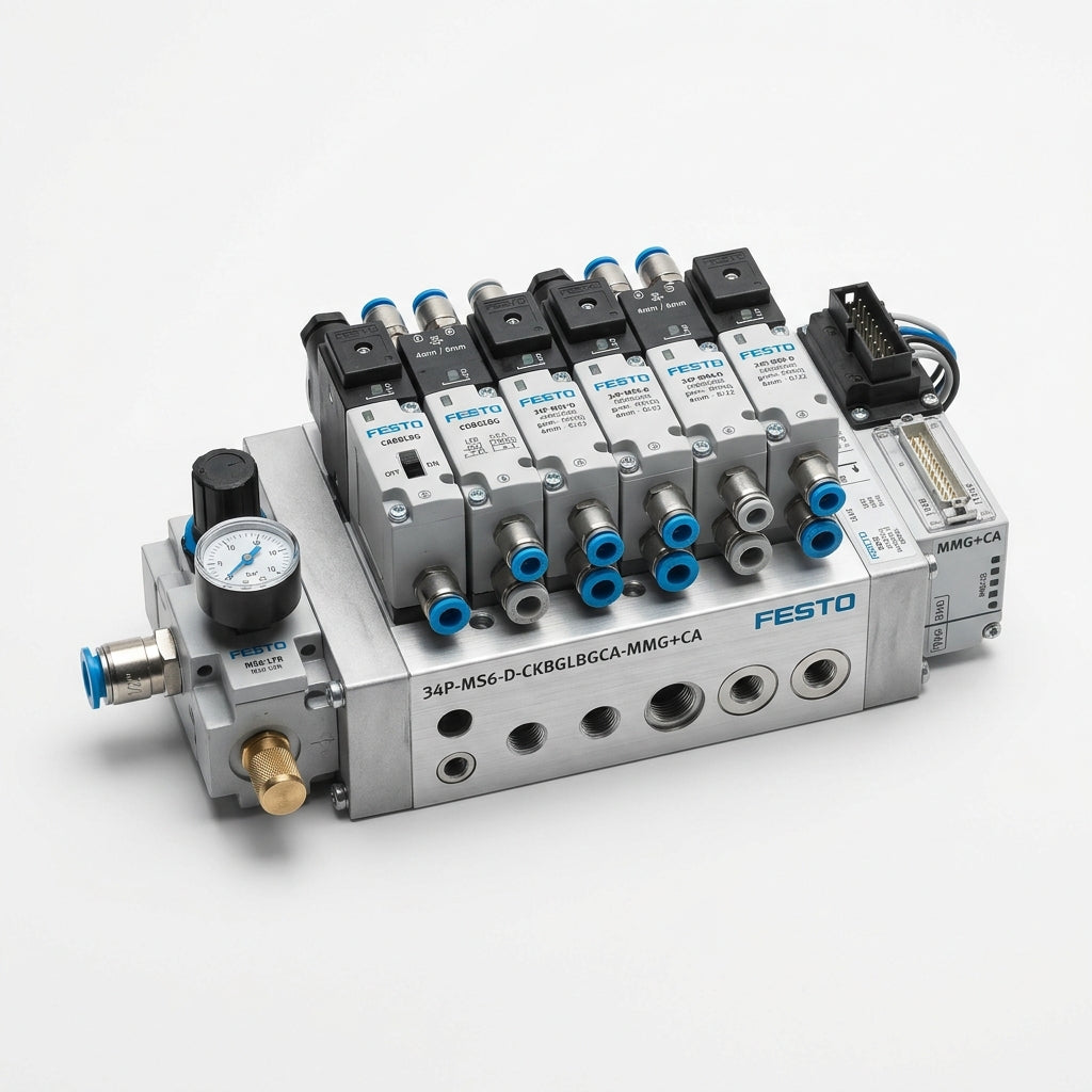 FESTO 34P-MS6-D-CKBGLBGCA-MMG+CA