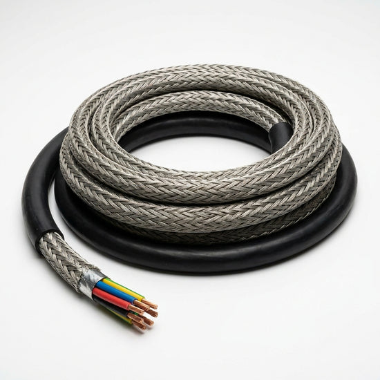 BIND CABLE CALIBRE 8 NEGRO 100Metro