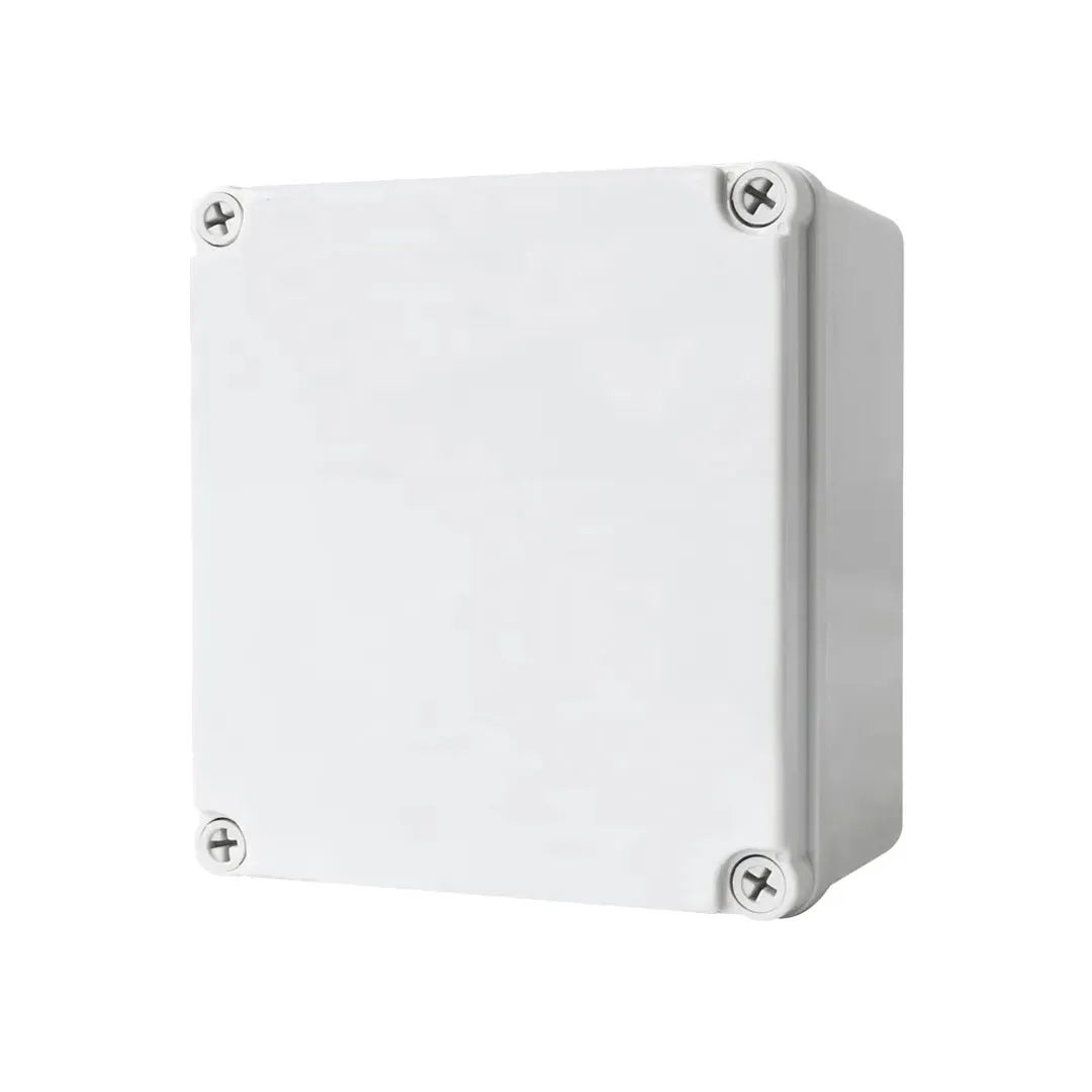 Caja de distribucion sobrep. p. opaca c/plat. 125HX125WX100Dmm Plastic PC IP67