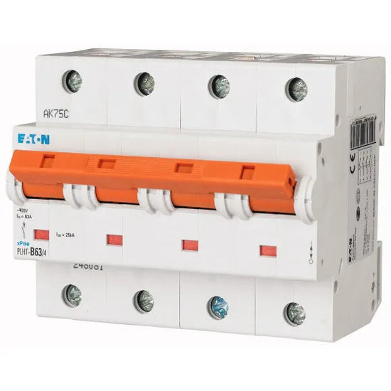PLHT-C63/4 Xpole Interruptor termomagnético (ITM) 4P 63A 25KA Curva C