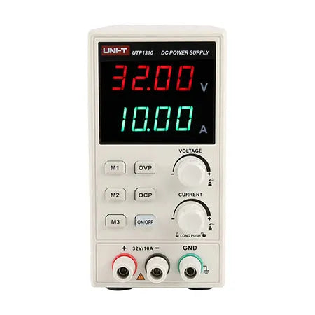 Fuente de alimentación conmutada tablero LED 4 dig. 1 salida variable 0-32V 10A