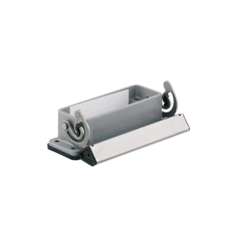 HDC 16A ALU Base abierta para insertos de 16P 1Gancho Grupo 5 IP65