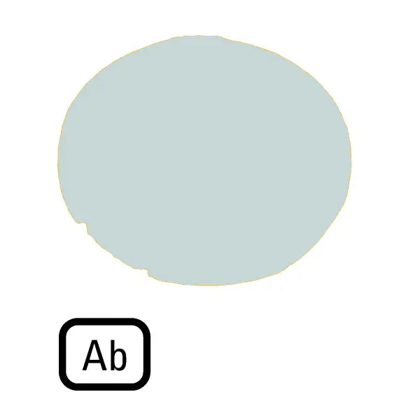 M22-XDL-W-D4 RMQ-Titan Lente para Botón Diseño-Plano color Blanco -AB-