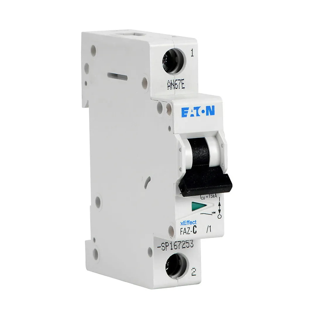 FAZ6-C10/1 Interruptor termomagnético miniatura MCB 1P 10A 10kA Curva C
