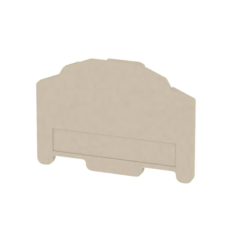 ZAP/TW7 Tapa final beige para clema ZDU/ZPE/ZTR 2.5-2