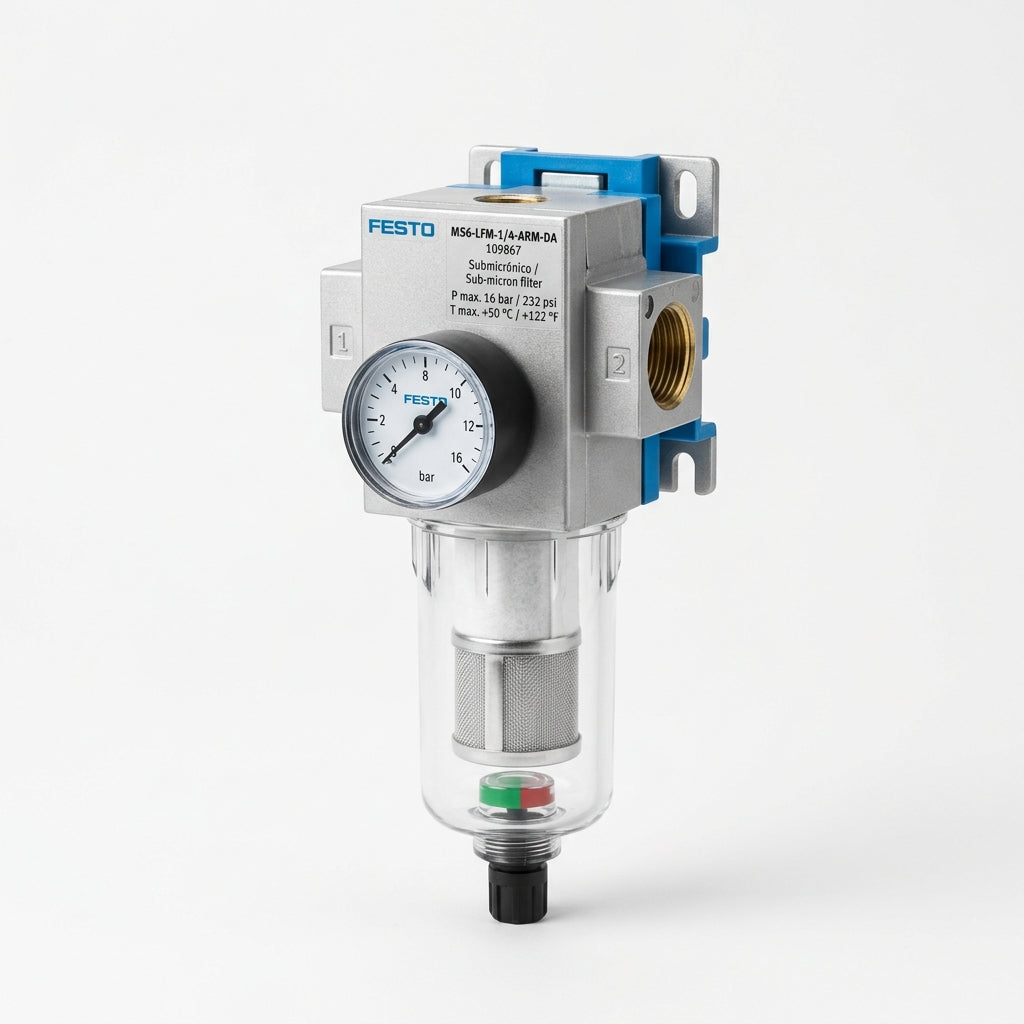 FESTO MS6-LFM-1/4-ARM-DA