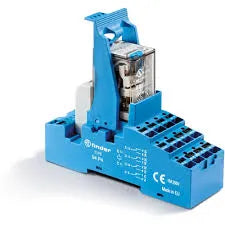 Interfaz modular con relé SSR 27mm 4NA 7A Input 120VAC