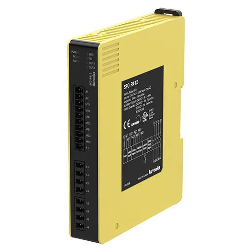 SFC-R412 Relé de seguridad Safety 4NA+1PNP 24VDC tornillo