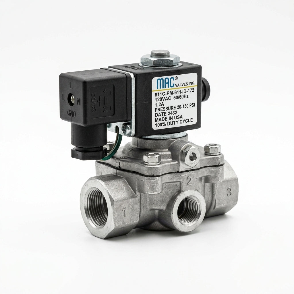 MAC VALVES INC 811C-PM-611JD-172