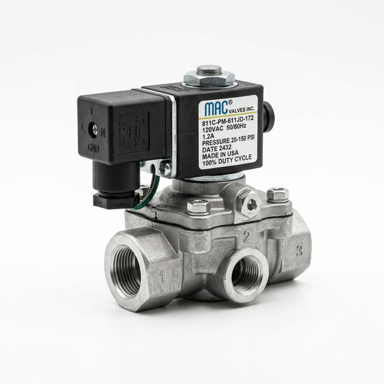 MAC VALVES INC 811C-PM-611JD-172