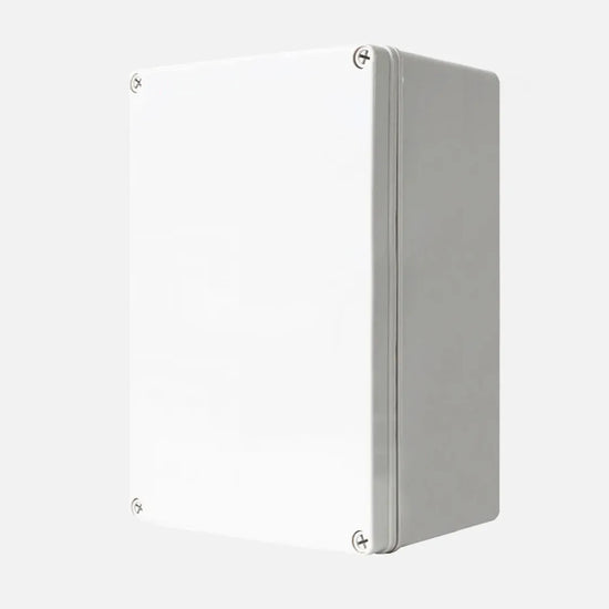 Caja de distribucion sobrep. p. opaca c/plat. 280HX190WX130Dmm Plastic PC IP67