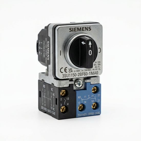 Siemens 3su1150-2bf60-1ma0 Selector iluminable