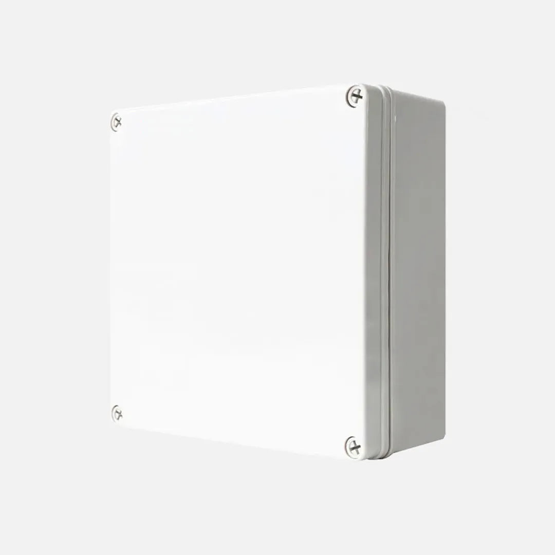 Caja de distribucion sobrep. p. opaca c/plat. 200HX200WX95Dmm Plastic PC IP67